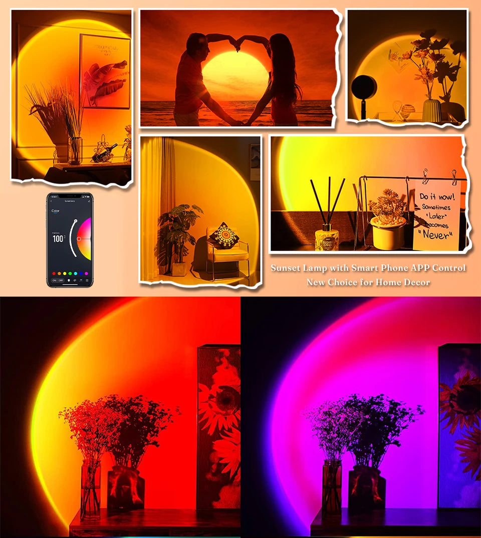Smart Sunset Lamp