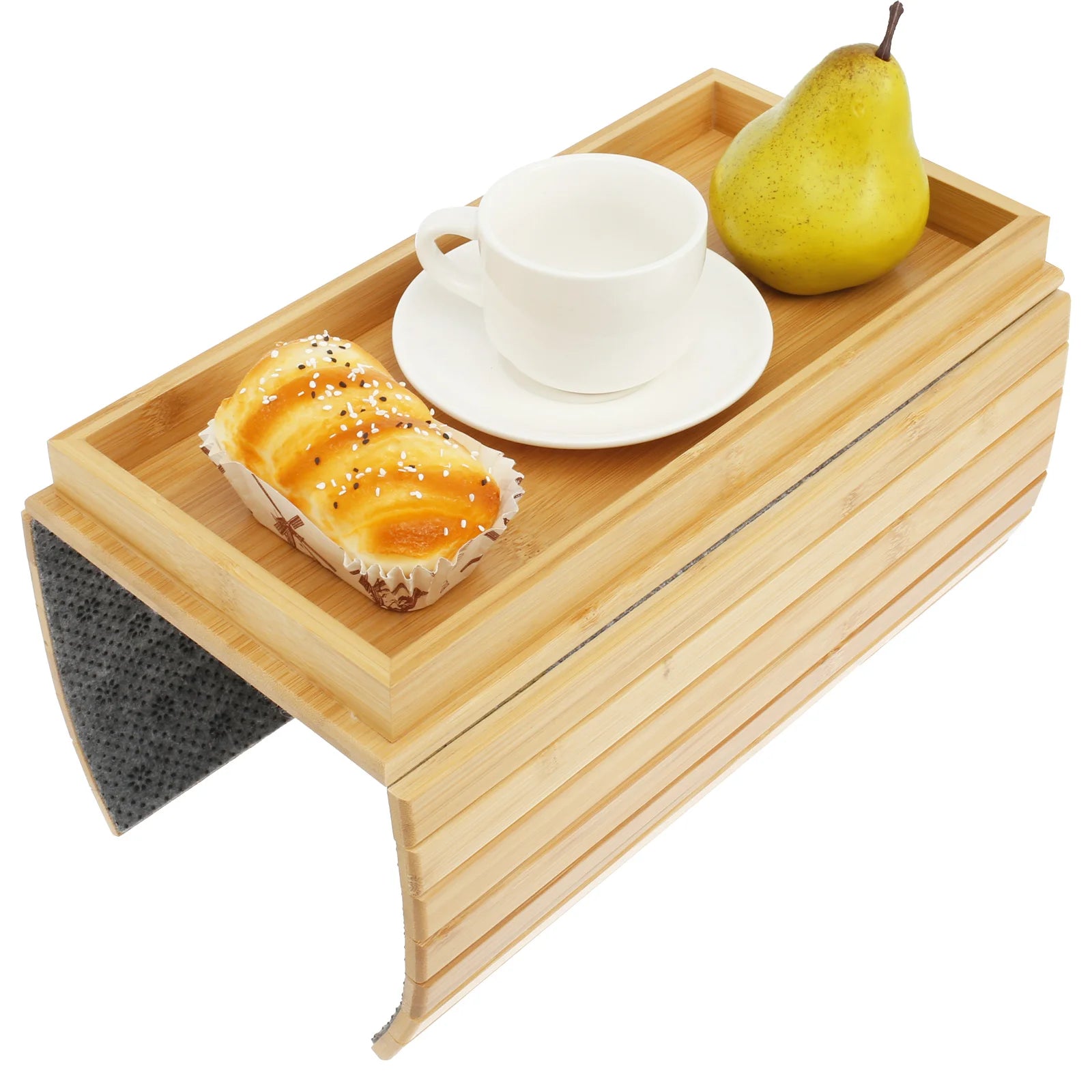 Couch Cup Holder and Side Storage Tray