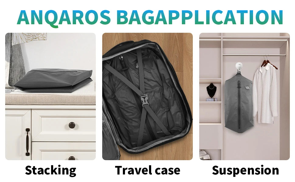 travel Vacuum Bag with Air Pump