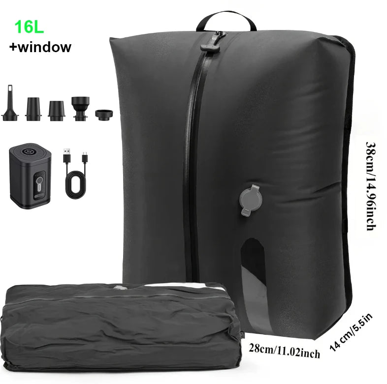 travel Vacuum Bag with Air Pump