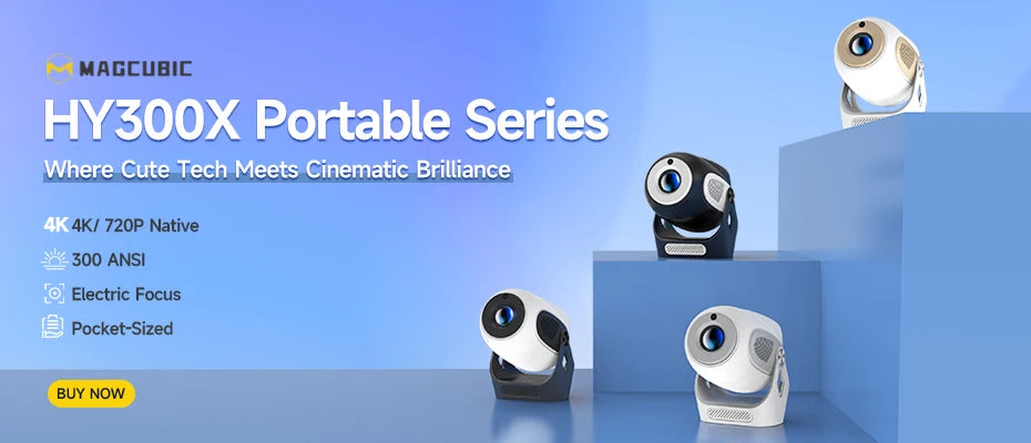 Magcubic Projector HY300 Pro 4K