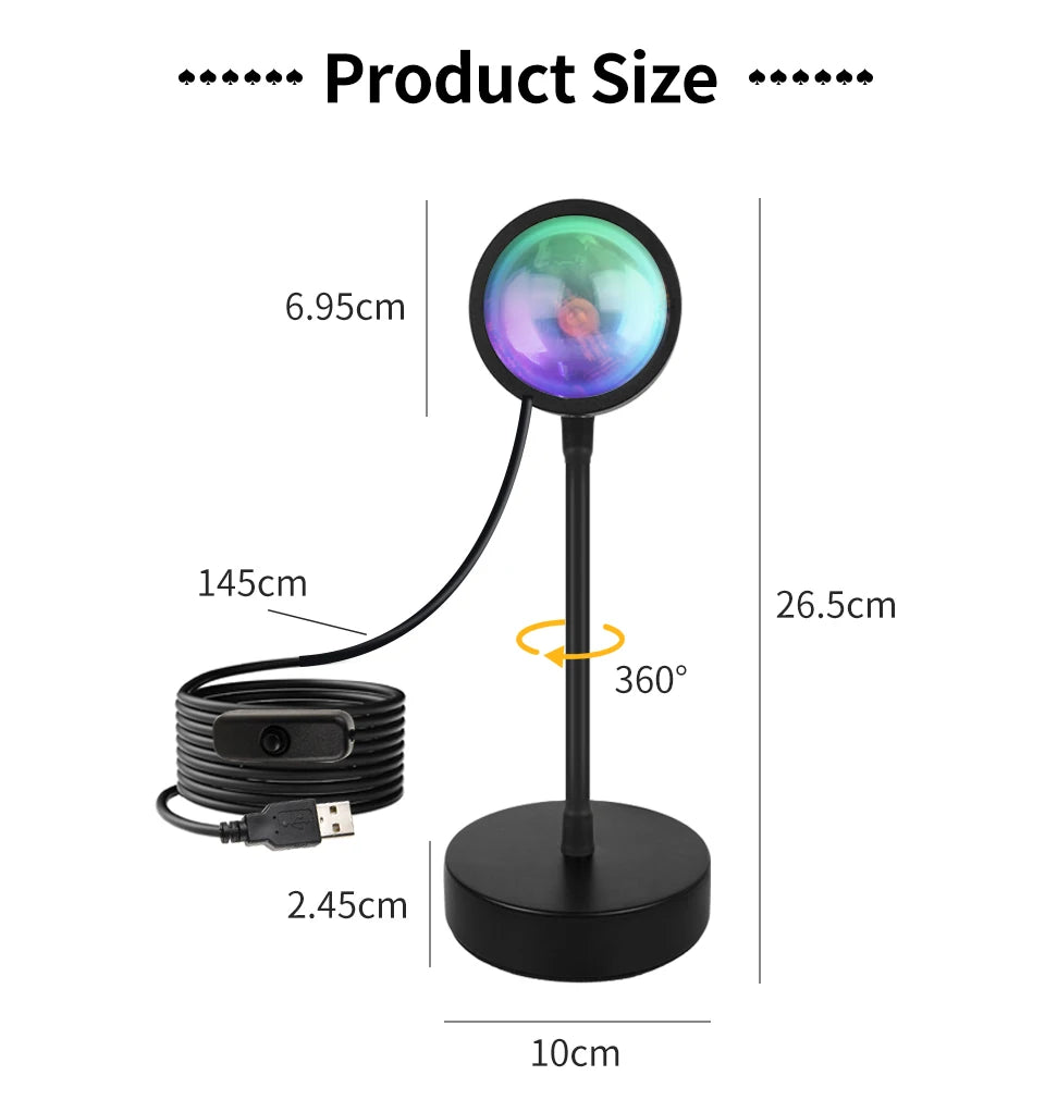 Smart Sunset Lamp